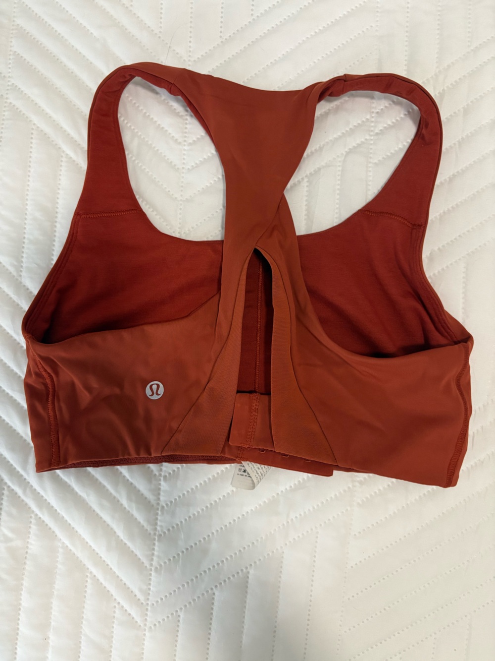 lululemon athletica Rust Red Racerback Tank - Picture 2 of 2